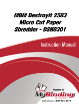 MyBinding MBM Ideal 2501 2503 Manuale utente