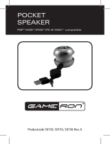AWG POCKET SPEAKER FOR PSP, NDS, IPOD, PC & MAC Manuale del proprietario