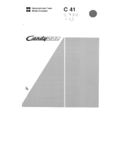 Candy C400 Manuale del proprietario
