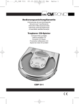 Clatronic CDP 511 Manuale del proprietario