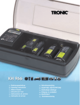 TRONIC KH 966 UNIVERSAL BATTERY CHARGER Manuale del proprietario