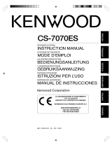 Kenwood CS-7070ES Manuale del proprietario