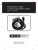AWG COMPONENT CABLE LUXURY COMPONENT CABLE Manuale del proprietario