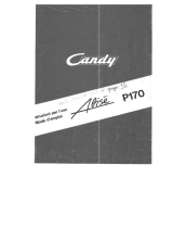 Candy ALISE P170 Manuale del proprietario
