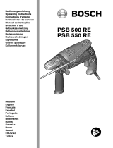 Bosch PSB 550 RE Manuale del proprietario