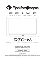 Rockford Fosgate R70-M Manuale del proprietario