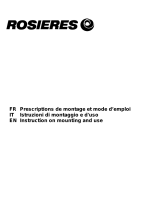 ROSIERES RDTI4365 Manuale del proprietario