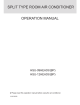 Haier HSU-12HEA03/(BP) Manuale utente