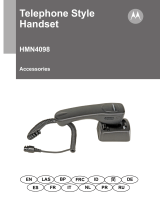 Motorola HMN4098 Manuale utente