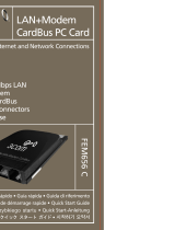 3com 3C3FEM656C - Megahertz 10/100 LAN+56K Global Modem Guida Rapida