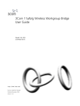 3com 3CRWE675075 - 11a/b/g Wireless LAN Workgroup Bridge Manuale utente