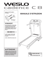 Weslo Cadence C 8 Treadmill Manuale D'istruzioni