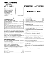 Blaupunkt BREMEN RCM 43 Manuale del proprietario