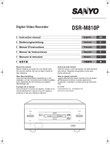 Sanyo DSR-M810P Manuale utente
