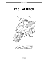 Malaguti F18 WARRIOR Manuale utente