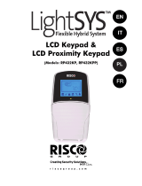 Risco lightsys RP432KP Manuale utente