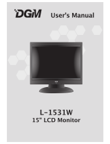 DGM L-1531W Manuale utente