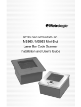 Metrologic MS860 Manuale utente