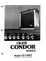 Crate Condor CR-100EV Manuale del proprietario