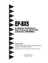 EPOX EP-BX5 Manuale utente