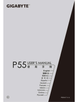 Gigabyte P55 Manuale utente