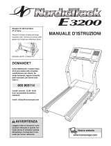 NordicTrack E3200 Manuale D'istruzioni