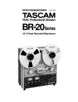 Tascam BR-20 Series Operation & Maintenance Manual