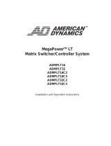 American Dynamics ADCC1100 specificazione