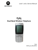 Motorola E365 Manuale utente