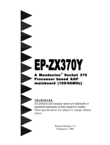 EPOX EP-ZX370Y Manuale utente