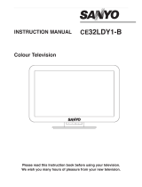 Sanyo CE32LDY1-B Manuale utente