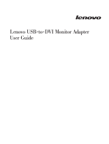 Lenovo USB-to-DVI Monitor Adapter Manuale utente