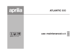 APRILIA ATLANTIC 500 Manuale del proprietario