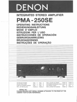 Denon PMA-250SE Manuale del proprietario
