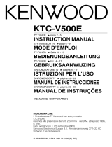 Kenwood KTC-V500E Manuale del proprietario