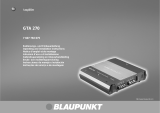 Blaupunkt GTA 270 Manuale del proprietario