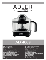 Adler MS 4068 Istruzioni per l'uso