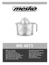 Mesko MS 4073 Istruzioni per l'uso