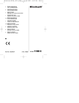 EINHELL BT-MX 1100 E Manuale del proprietario