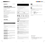 Sony LMP-P200 Manuale del proprietario