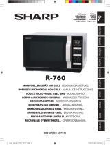 Sharp R861BK Manuale del proprietario