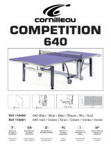 CORNILLEAU COMPETITION 640 Manuale del proprietario