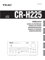 TEAC CR-H225 Manuale del proprietario