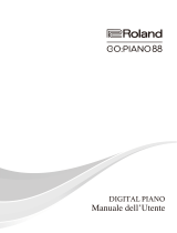 Roland GO:PIANO88 Manuale del proprietario