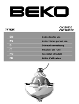Beko CN228220 Manuale del proprietario
