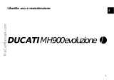 Ducati MH900 Evoluzione 2001 Manuale del proprietario