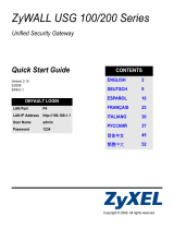 ZyXEL ZYWALL USG 200 Manuale del proprietario