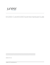 Juniper EX2300 Series Manuale utente