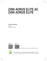 Gigabyte B460 AORUS PRO AC Manuale utente