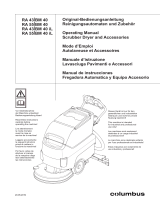 Columbus RA 43|BM 40 Manuale utente